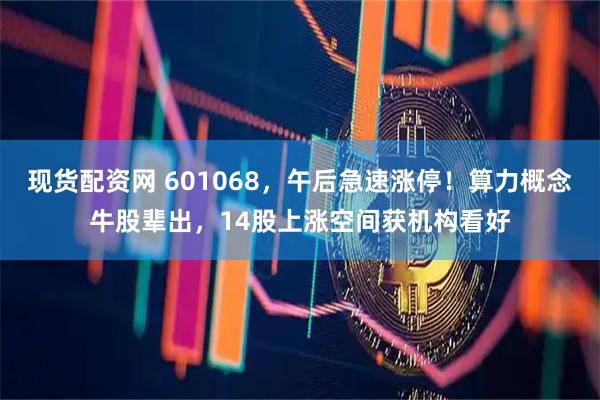 现货配资网 601068，午后急速涨停！算力概念牛股辈出，14股上涨空间获机构看好