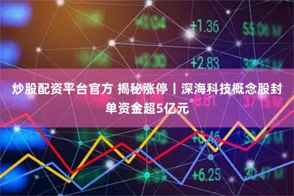 炒股配资平台官方 揭秘涨停丨深海科技概念股封单资金超5亿元