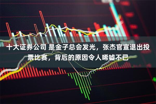 十大证券公司 是金子总会发光，张杰官宣退出投票比赛，背后的原因令人唏嘘不已