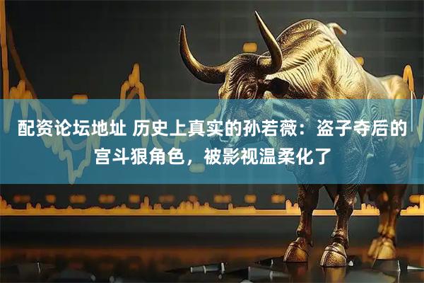配资论坛地址 历史上真实的孙若薇：盗子夺后的宫斗狠角色，被影视温柔化了